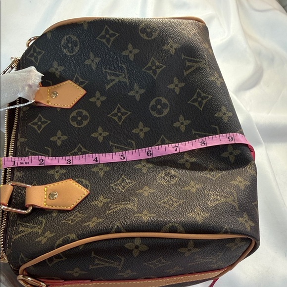 Monogram Brown Handbag - Picture 6 of 9